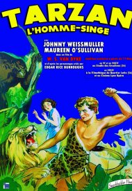 Affiche de Tarzan, l'homme singe
