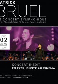 Affiche de Patrick Bruel - Le Concert Symphonique (Pathé live)