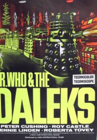 Affiche de Dr Who contre les Daleks