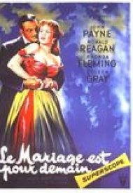 Affiche de Le mariage est pour demain