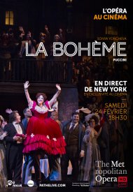 Affiche de La Bohème (Met-Pathé live)