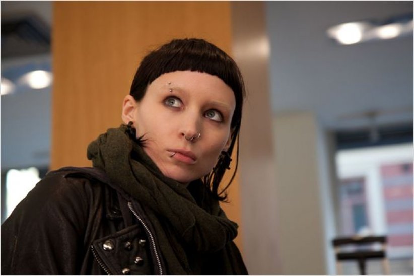 Rooney Mara, Millénium : Les hommes qui n'aimaient pas les femmes de David Fincher. Rooney Mara, Millénium : Les hommes qui n'aimaient pas les femmes de David Fincher.