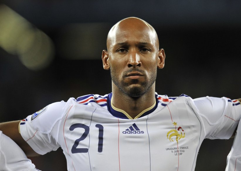 Nicolas Anelka et sa reprise de volée, stars à l'écran Nicolas Anelka et sa reprise de volée, stars à l'écran