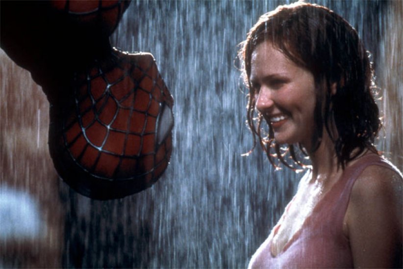 Tobey Maguire et Kirsten Dunst dans "Spider-Man" Tobey Maguire et Kirsten Dunst dans "Spider-Man"