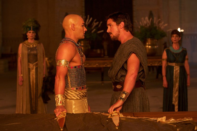Christian Bale et Joel Edgerton dans "Exodus" Christian Bale et Joel Edgerton dans "Exodus"