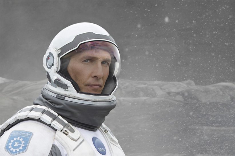 Cooper dans Interstellar Cooper dans Interstellar