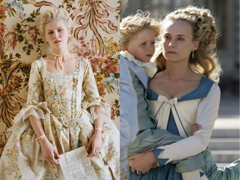 Kirsten Dunst et Diane Kruger pour Marie-Antoinette Kirsten Dunst et Diane Kruger pour Marie-Antoinette
