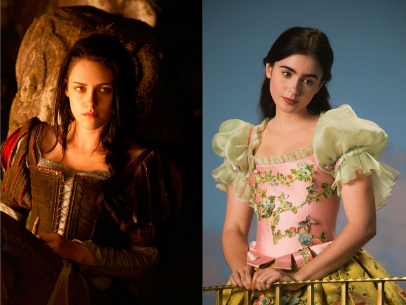 Kristen Stewart et Lily Collins pour Blanche-Neige Kristen Stewart et Lily Collins pour Blanche-Neige