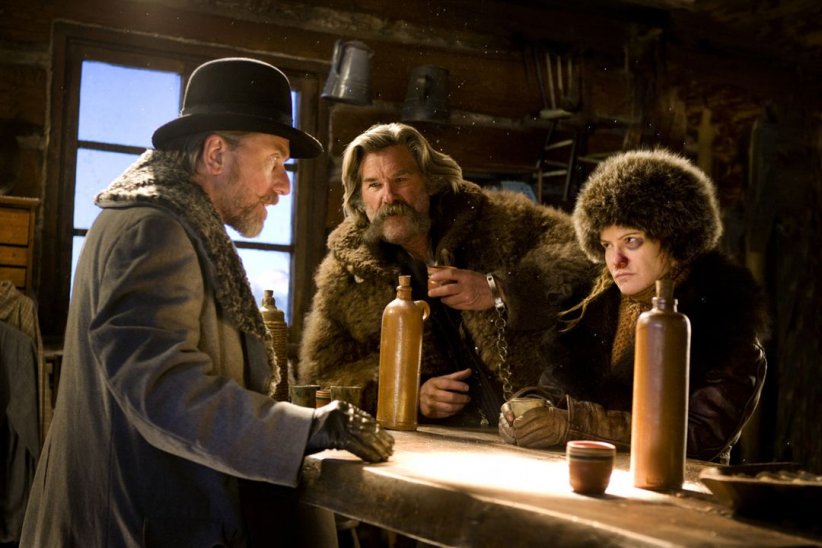 Le café empoisonné dans "Les Huits salopards" (2016) Le café empoisonné dans "Les Huits salopards" (2016)