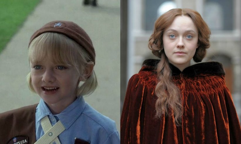 Dakota Fanning de Sam je suis Sam à Effie Gray Dakota Fanning de Sam je suis Sam à Effie Gray