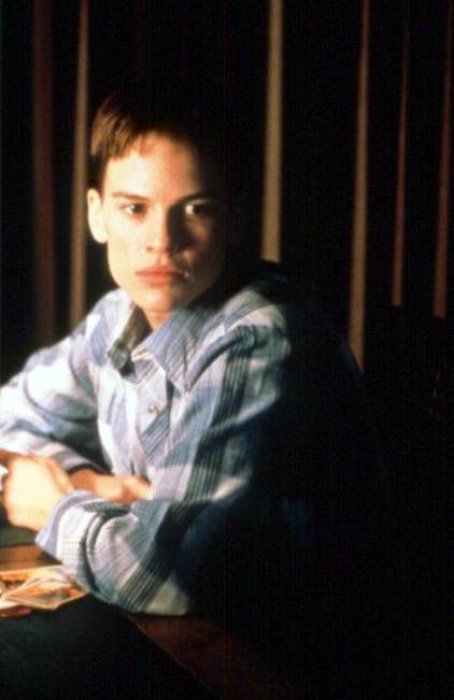 Hilary Swank dans "Boys Don't Cry" Hilary Swank dans "Boys Don't Cry"