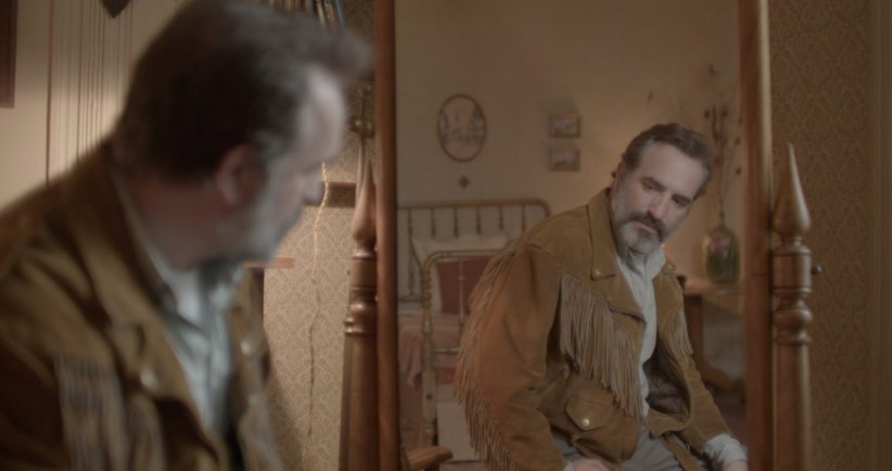 Jean Dujardin dans "Le Daim" (2019) de Quentin Dupieux Jean Dujardin dans "Le Daim" (2019) de Quentin Dupieux
