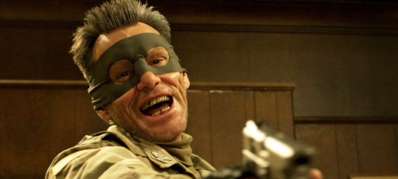 Jim Carrey : la violence de ses scènes dans "Kick-Ass 2" Jim Carrey : la violence de ses scènes dans "Kick-Ass 2"