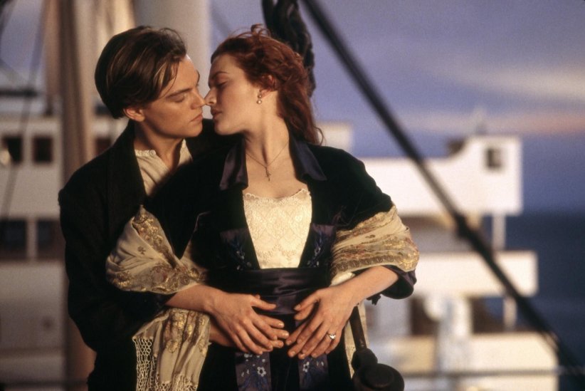 Leonardo Dicaprio et Kate Winslet, "Titanic" (1997) Leonardo Dicaprio et Kate Winslet, "Titanic" (1997)