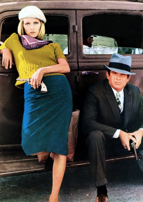 Warren Beatty et Faye Dunaway, "Bonnie & Clyde" (1967) Warren Beatty et Faye Dunaway, "Bonnie & Clyde" (1967)
