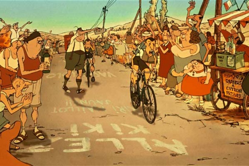"Les Triplettes de Belleville" (2002) : la Mafia des vélos "Les Triplettes de Belleville" (2002) : la Mafia des vélos