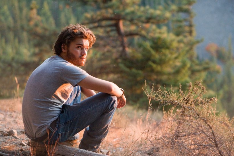 Emile Hirsch en Christopher McCandless Emile Hirsch en Christopher McCandless