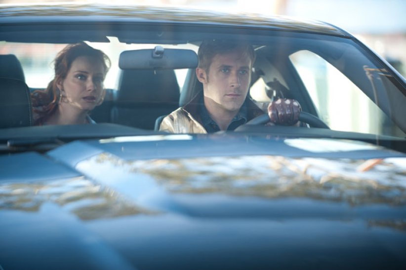 La fuite du conducteur et de Blanche dans "Drive" (2011) La fuite du conducteur et de Blanche dans "Drive" (2011)