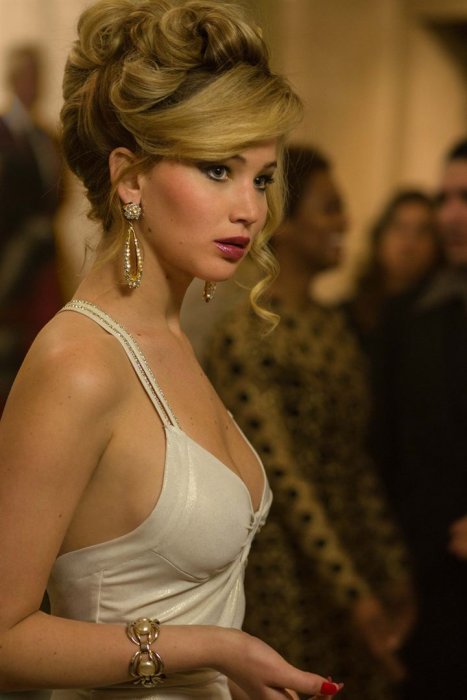 Jennifer Lawrence dans "American Bluff" Jennifer Lawrence dans "American Bluff"