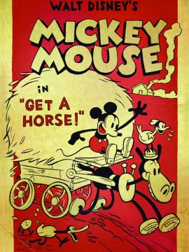 Mickey, à cheval !