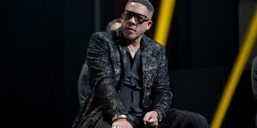 JoeyStarr lors de la soirée d'ouverture du 60e Festival de Télévision de Monte-Carlo au Grimaldi Forum à Monaco, le 18 juin 2021.