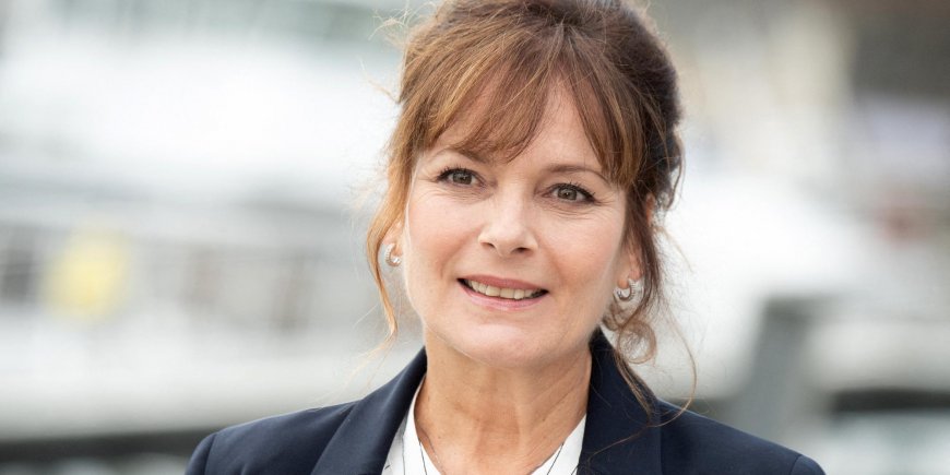 Cécilia Hornus au Festival de la fiction TV de La Rochelle, le 18 septembre 2021.