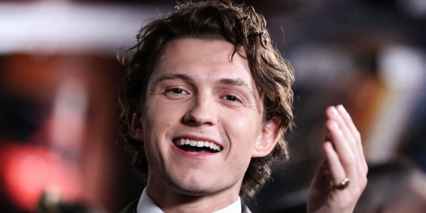 Tom Holland à l'avant-première de