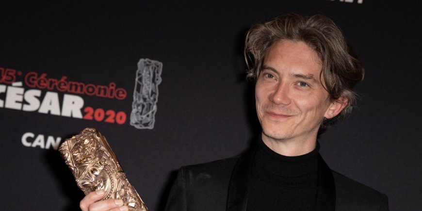 Swann Arlaud lors de la cérémonie des César à Paris, le 28 février 2020.