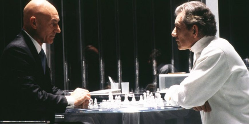 Ian McKellen et Patrick Stewart dans