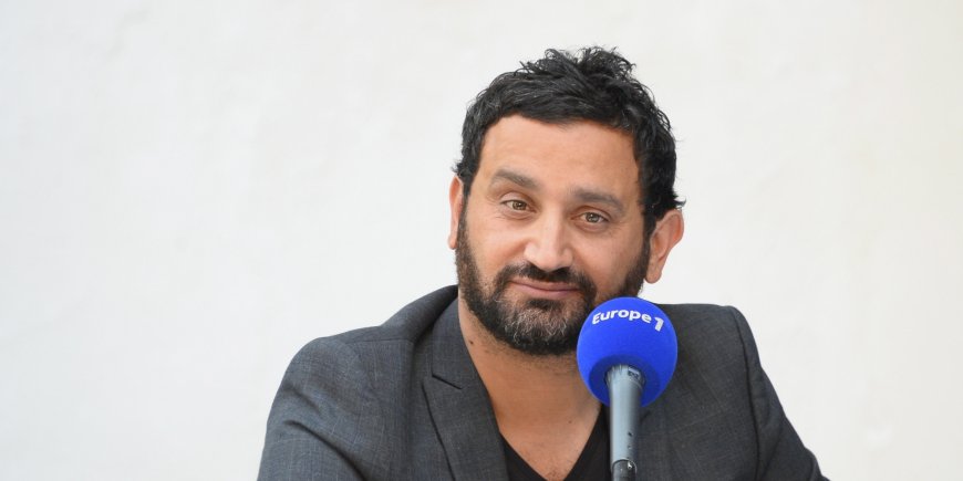 Cyril Hanouna à la conférence de rentrée de Europe 1 à Paris, le 3 septembre 2014.