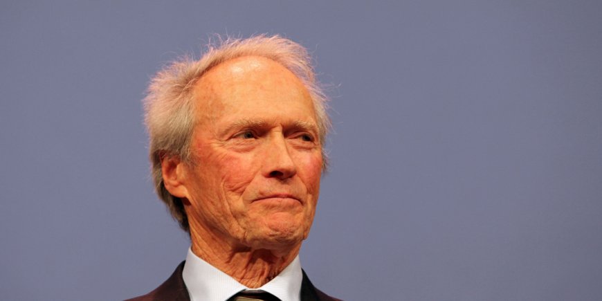 Clint Eastwood lors du Festival Lumière à Lyon, le 17 octobre 2009.