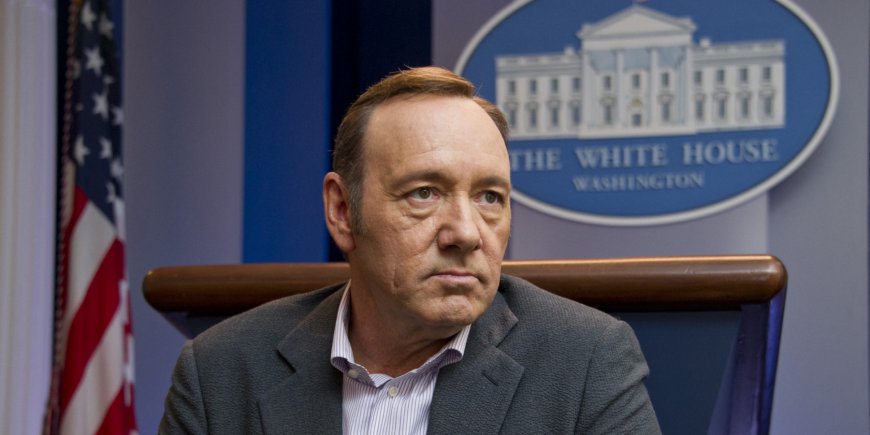 Kevin Spacey lors de la conférence de presse pour la série