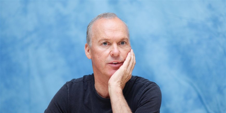 Michael Keaton à la conférence de presse de