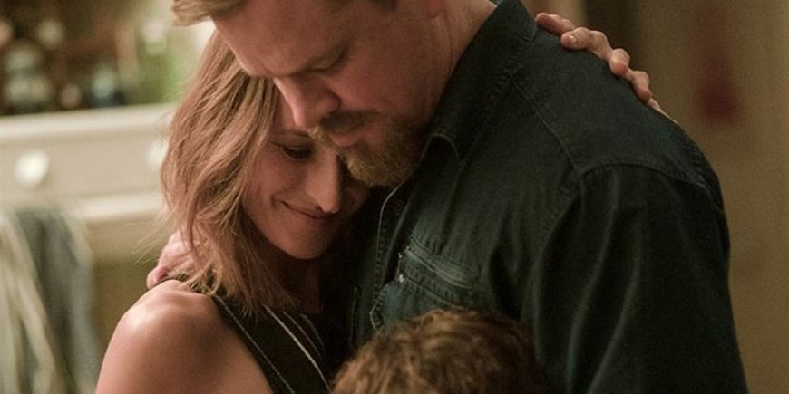 Camille Cottin, Matt Damon et Lilou Siauvaud dans
