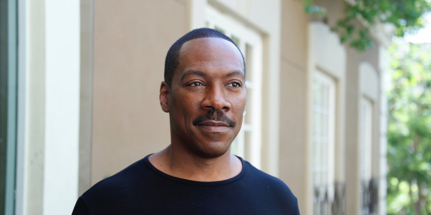 Eddie Murphy en conférence de presse pour le film
