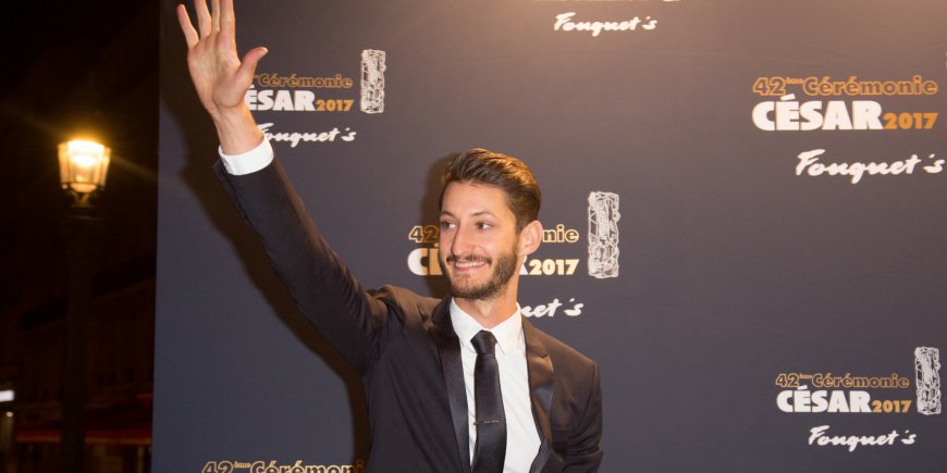 Pierre Niney aux César à Paris, le 26 février 2016.
