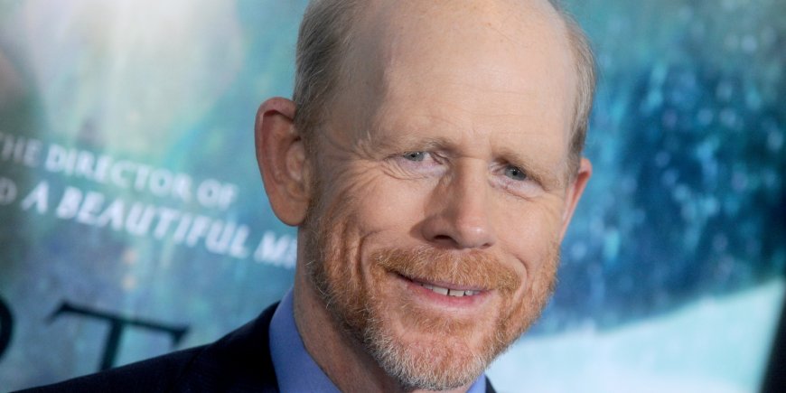 Ron Howard arrivant à la première de