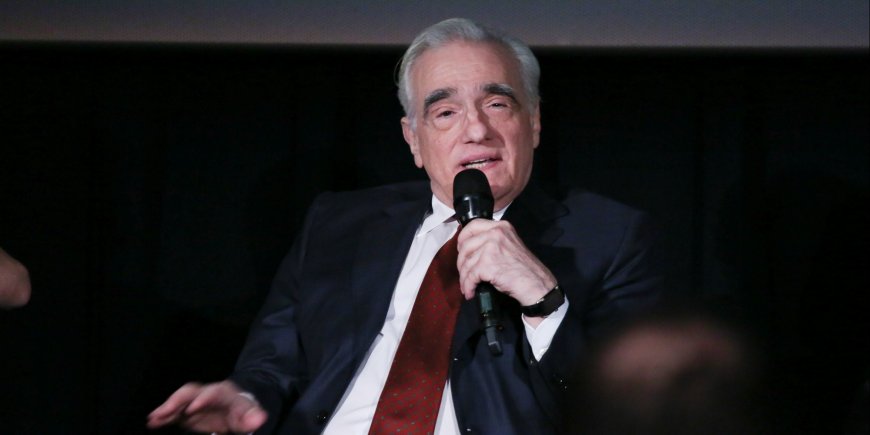 Martin Scorsese lors d'une session de questions-réponses après la projection de