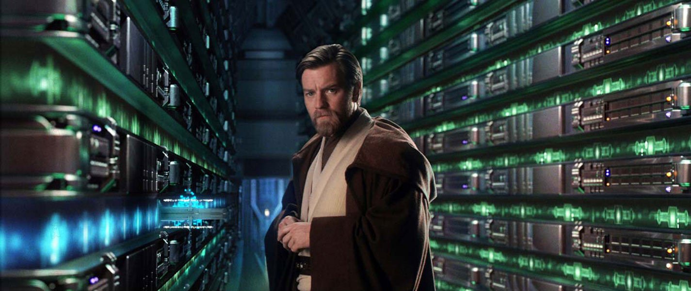Ewan McGregor dans son costume d'Obi-Wan Kenobi pour 