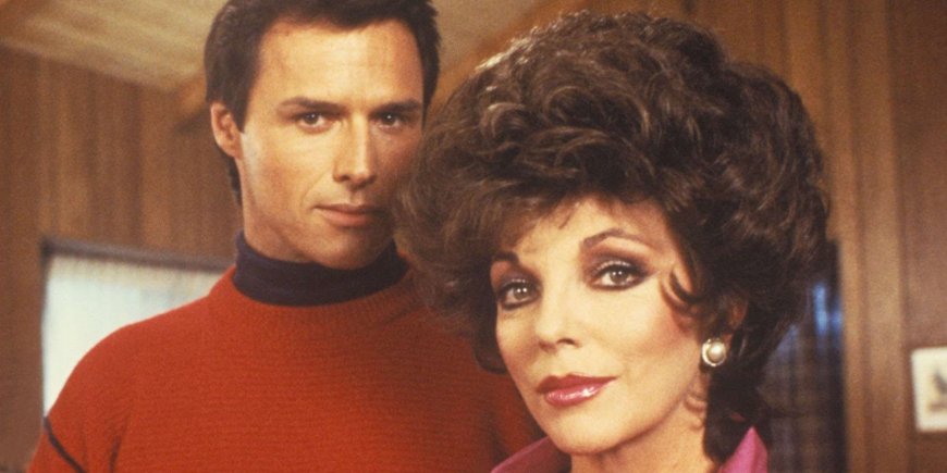 Michael Nader et Joan Collins dans