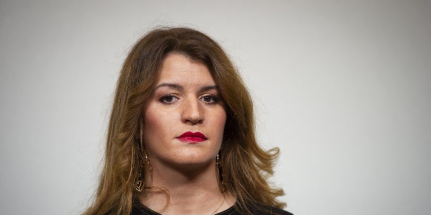 Marlène Schiappa lors de la Journée internationale pour l'élimination de la violence à l'égard des femmes à Paris, le 25 novembre 2019.