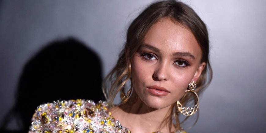 Lily-Rose Depp lors d'un dîner organisé par Chanel à Los Angeles, le 22 septembre 2016.