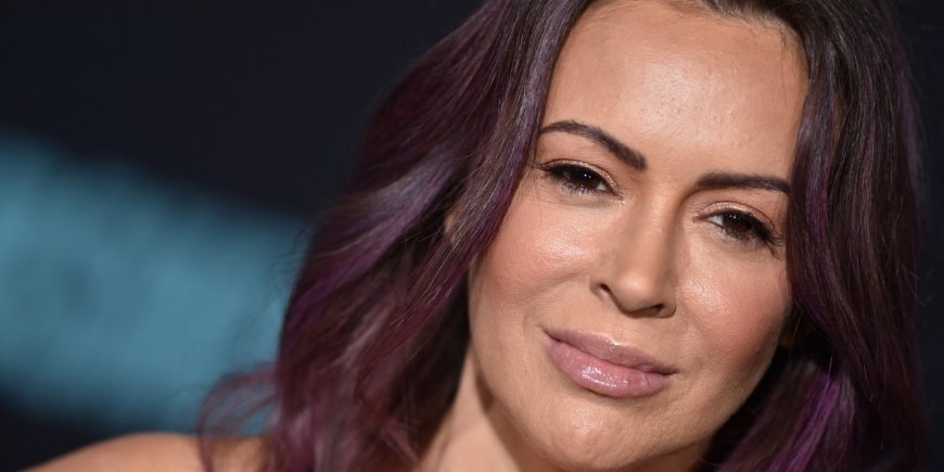 Alyssa Milano à l'avant-première de la pièce de théâtre
