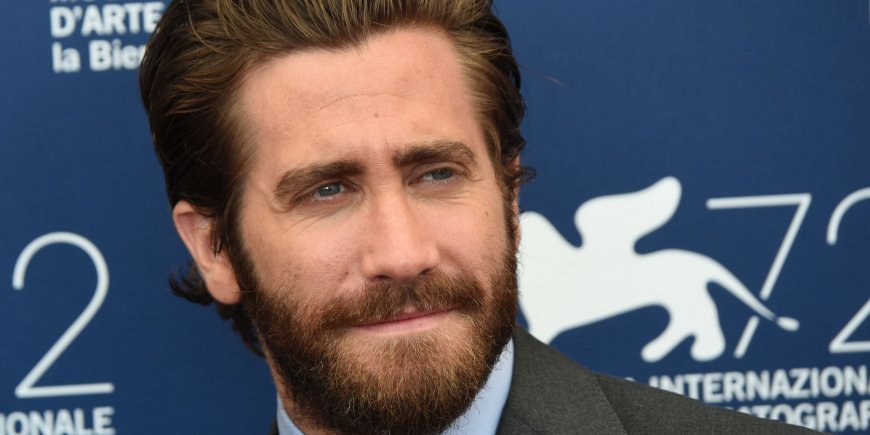 Jake Gyllenhaal durant le photocall d'Everest à la Mostra de Venise 2015