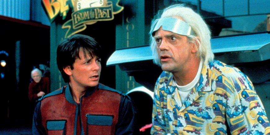 Michael J. Fox et Christopher Lloyd dans
