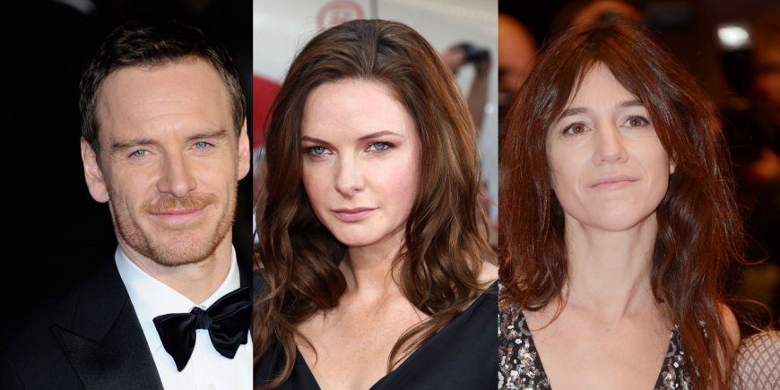Michael Fassbender, Rebecca Ferguson et Charlotte Gainsbourg