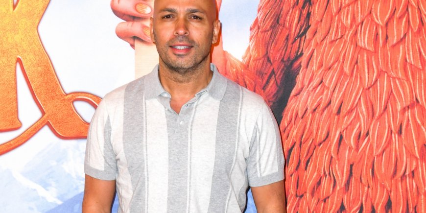Eric Judor à l'avant-première du film d'animation