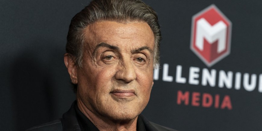 Sylvester Stallone à la première de