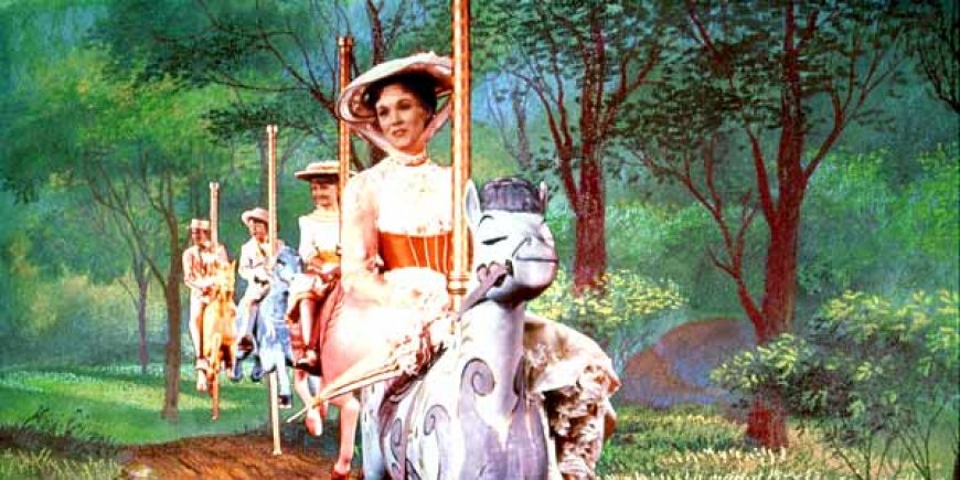 Julie Andrews dans le classique Disney Mary Poppins