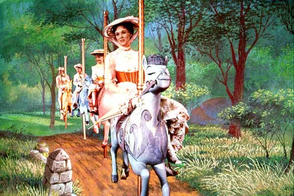 Julie Andrews dans le classique Disney Mary Poppins
